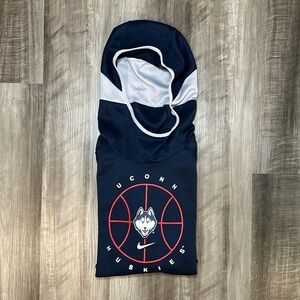 Nike Navy and White UConn Huskies Hoodie